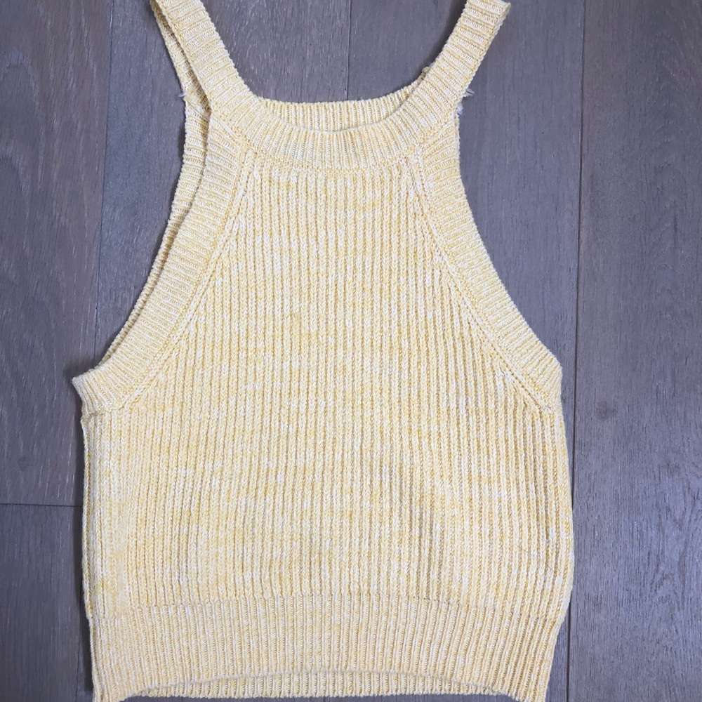 Forever 21 tank - knit, yellow!